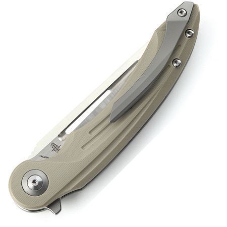Bestech G25B Irida Linerlock Knife Beige – Additional Image #1