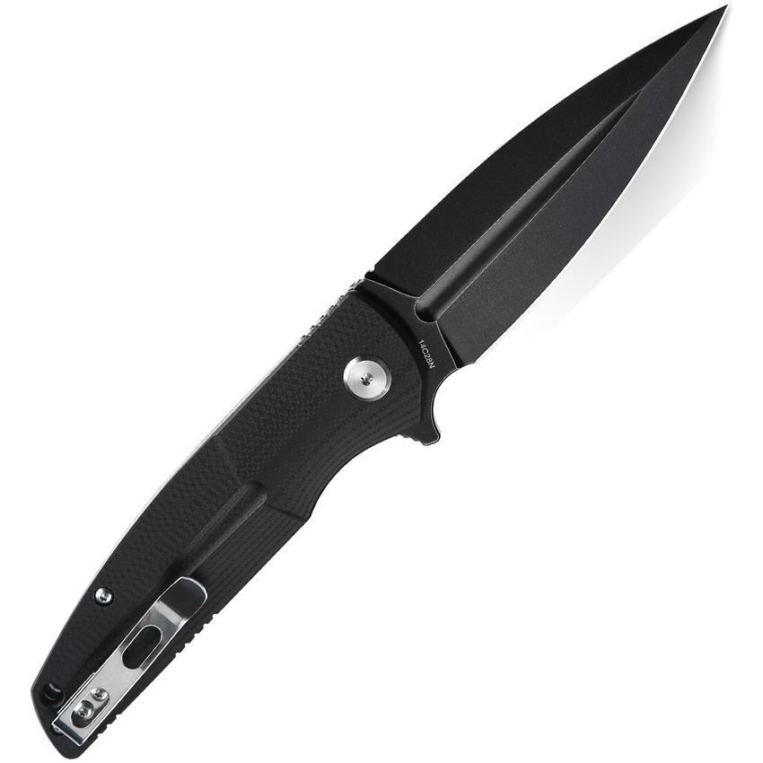 Bestech G34A3 FIN Linerlock Knife Black – Additional Image #1