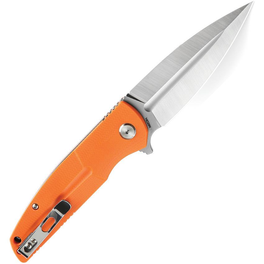 Bestech G34B1 FIN Linerlock Knife Orange – Additional Image #2