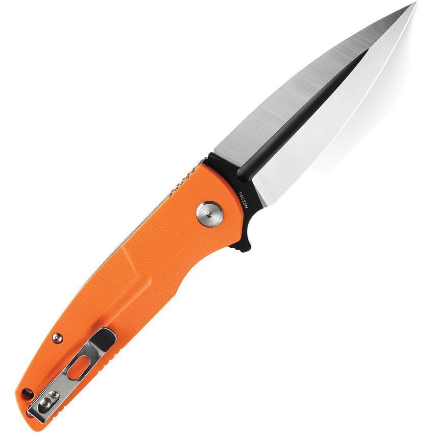 Bestech G34B2 FIN Linerlock Knife Orange – Additional Image #2