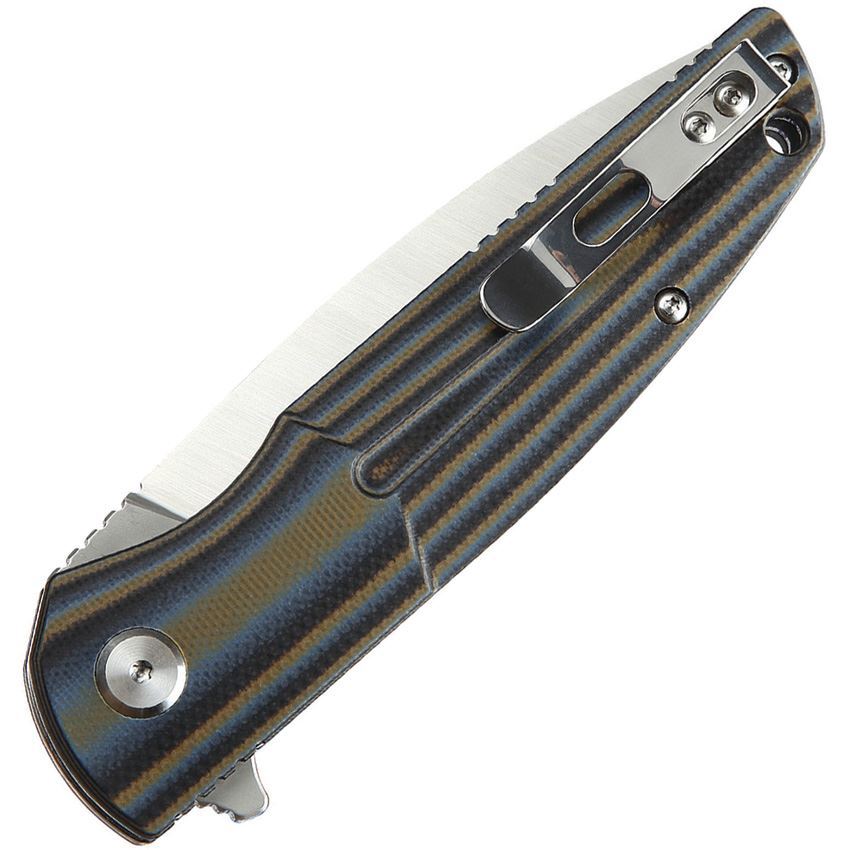 Bestech G34D1 FIN Linerlock Knife Multi Blue – Additional Image #1