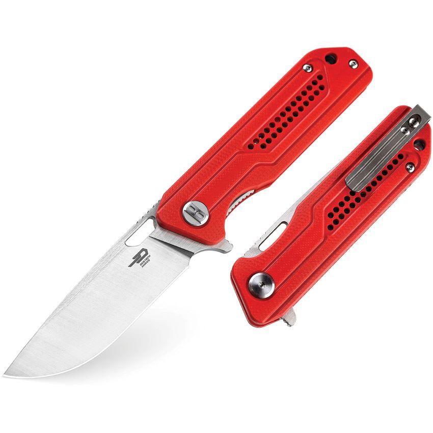 Bestech G35C1 Circuit Linerlock Knife Red – Additional Image #3