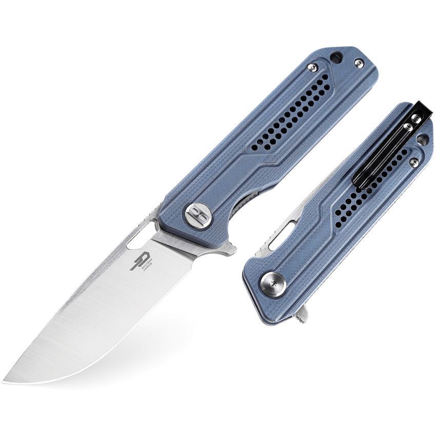 Bestech G35B1 Circuit Linerlock Knife Blue-Gray – Additional Image #3