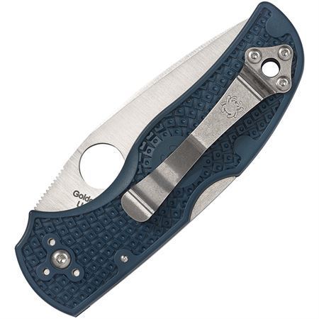 Spyderco 41PCBL5 Native 5 Lockback Knife Blue – Additional Image #1