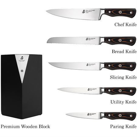 Tuo Cutlery 1510 Legacy 6pc Kitchen Knife Set – Additional Image #1