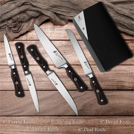 Tuo Cutlery 1510 Legacy 6pc Kitchen Knife Set – Additional Image #2