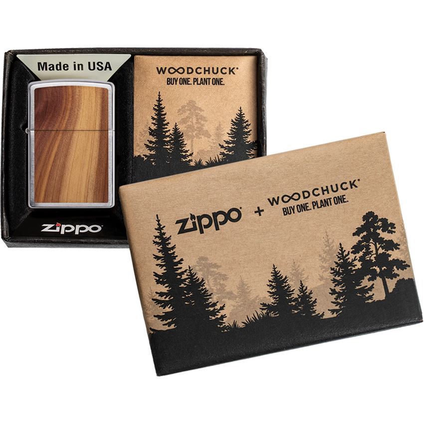 Zippo 09635 Woodchuck Lighter Cedar – Additional Image #2