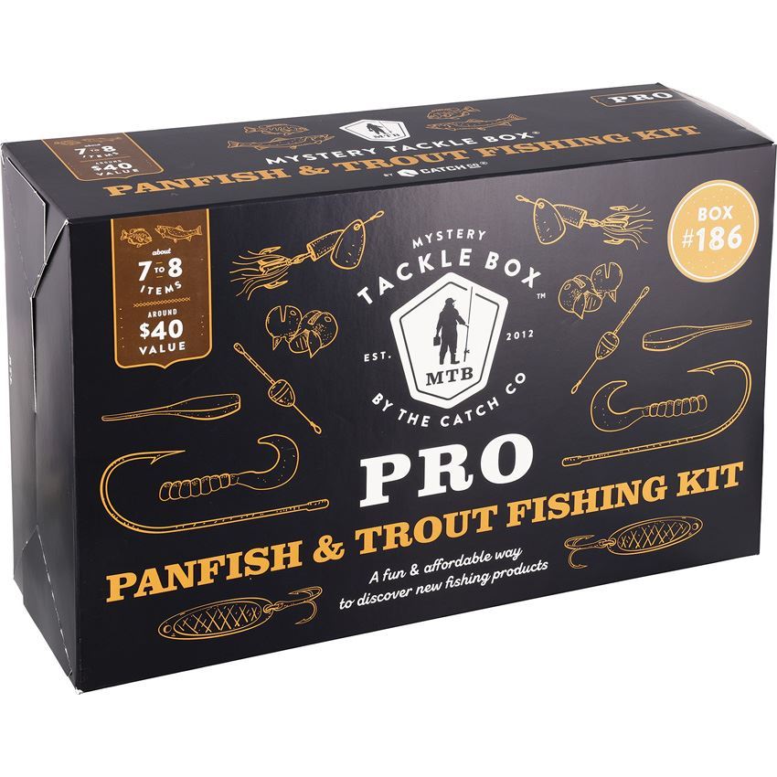 Mystery Tackle B10008PP Panfish/Trout Pro Mystery Box - Knife Country, USA
