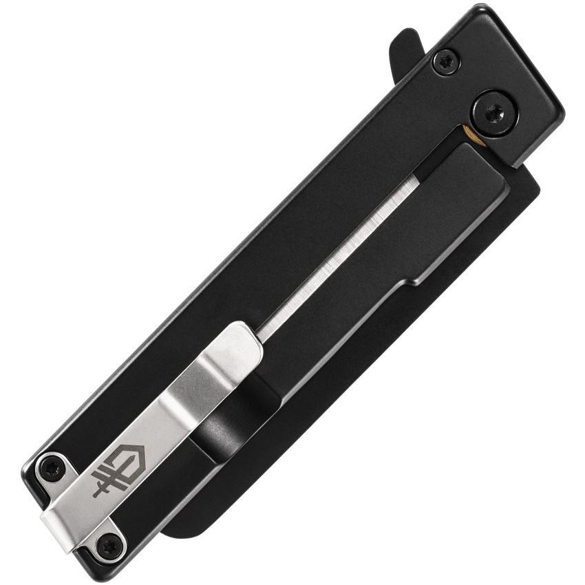 Gerber 4051 Quadrant Two-Tone Framelock Knife Black/Bamboo Handles