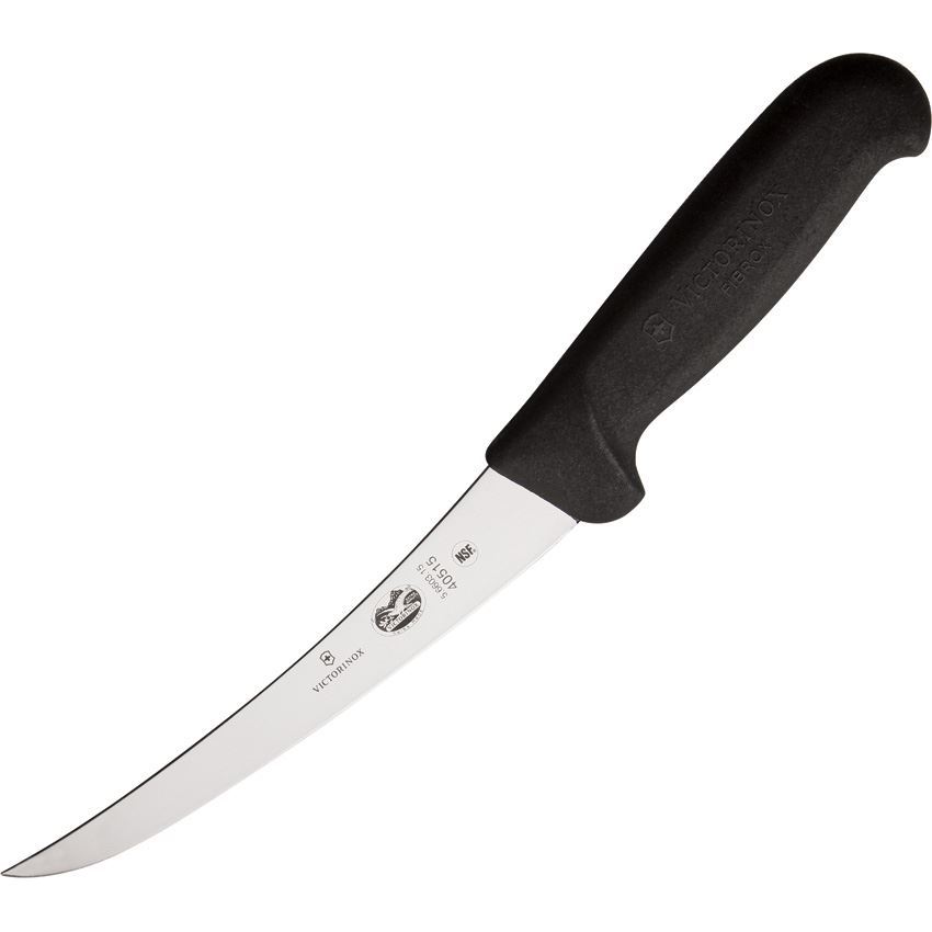Forschner 5660315 6 Inch Boning Knife with Black Fibrox Handle