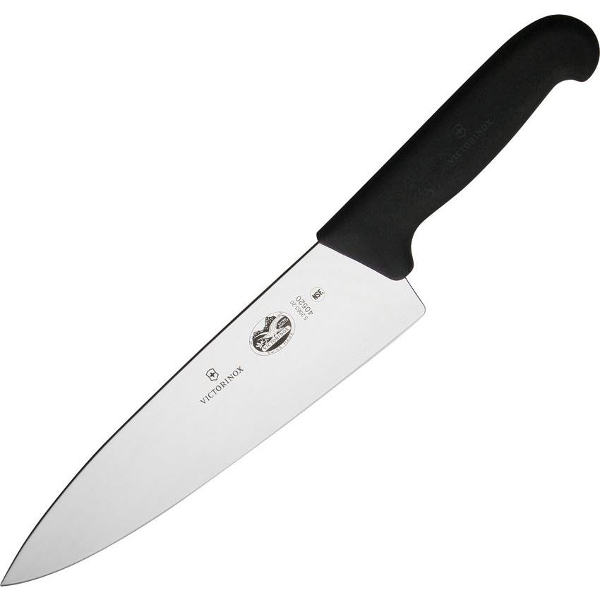 Forschner 5206320 8 Inch Chef's Knife with Black Fibrox Handle