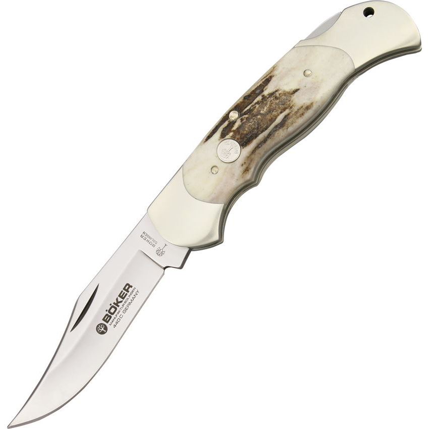 Boker 113004ST Optima Series Lockblade Lockback Folding Pocket Knife