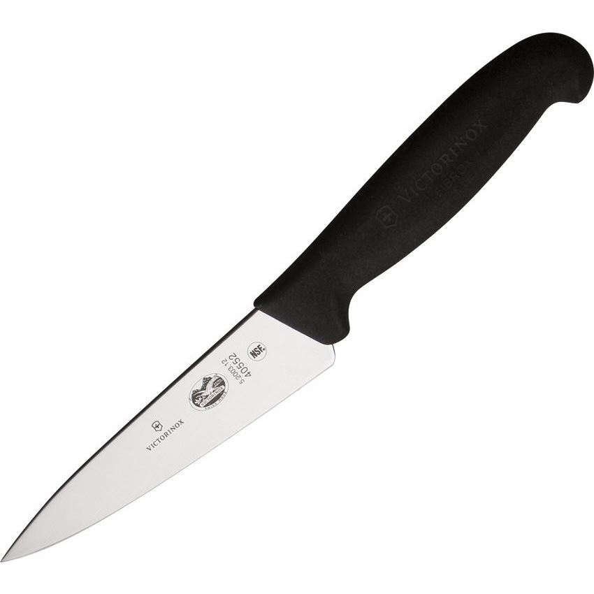 Forschner 5200312 Mini Chef's Knife with Black Fibrox Handle