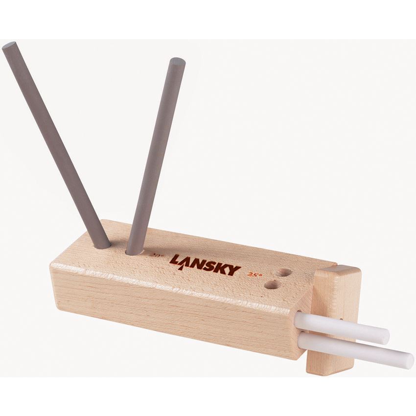 Lansky 33 Deluxe Turn-Box Crock Stick with Two Pre-Set Sharpening Angles