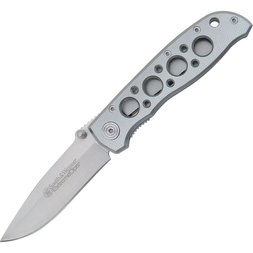 Smith & Wesson 105H ExtremeOps Drop Point Linerlock Folding Pocket Knife