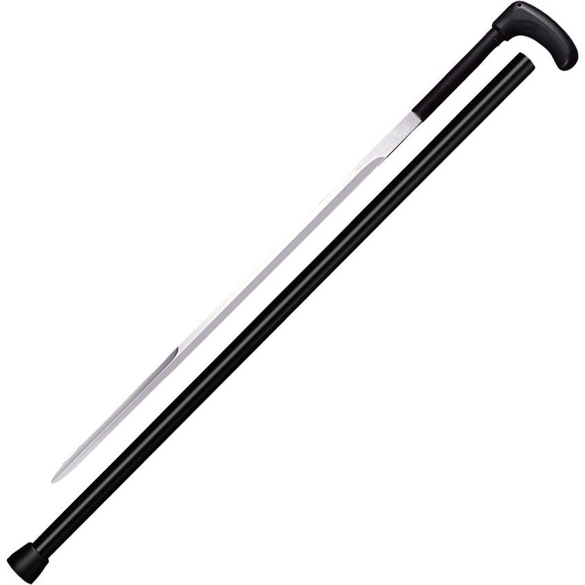 Cold Steel 88SCFD Heavy Duty Sword Cane Swords with Partial Crook Handle