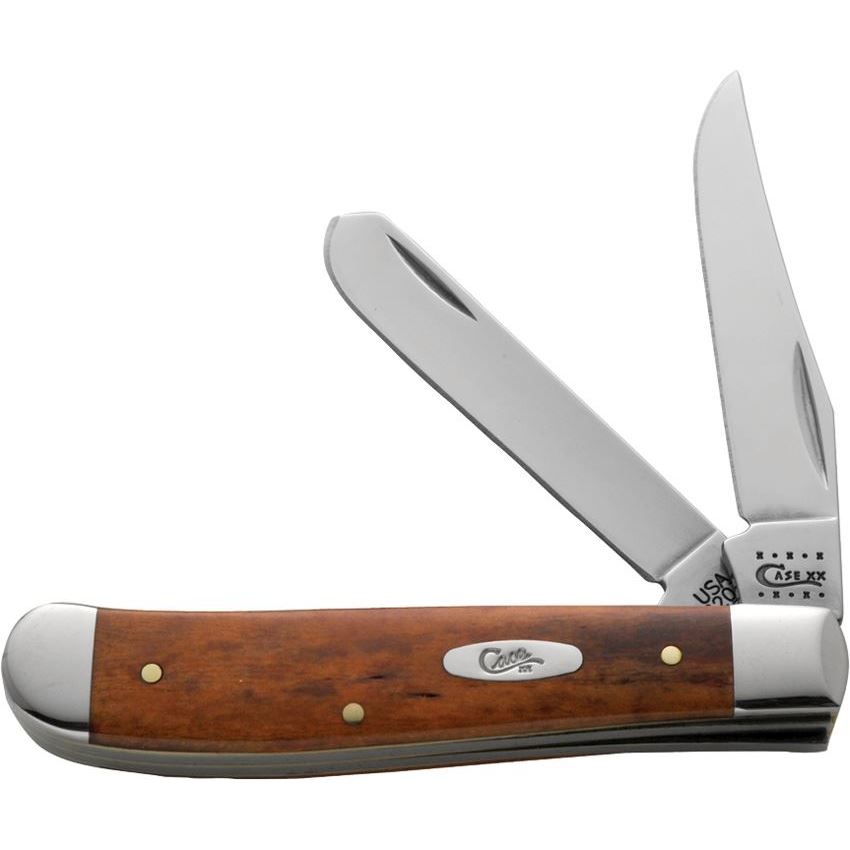 Case 28700 Mini Trapper Folding Pocket Knife with Chestnut Bone Handle