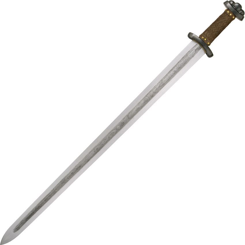 Paul Chen 1010 Godfred Viking Sword with Leather Handle