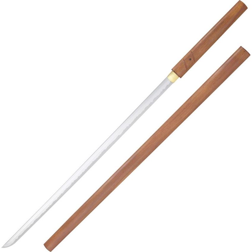 Paul Chen 2114 Damascus Zatoichi Sword with Wood Handle