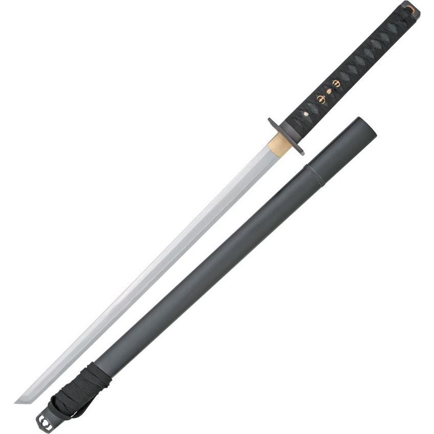 Paul Chen 2268 Practical Shinobi Ninja Sword with Black Rayskin Handle