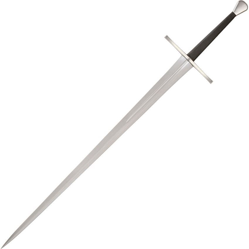 Paul Chen 2394 Tinker Longsword Sword with Black Leather Handle