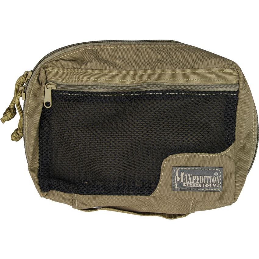 Maxpedition 329K Khaki Individual First Aid Kit Pouch - Knife Country, USA