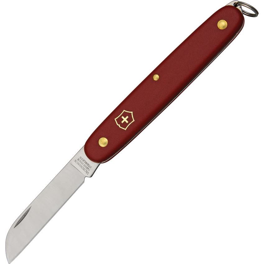 Forschner 39051 Single Blade Twine Folding Kitchen Knife with Red Handle