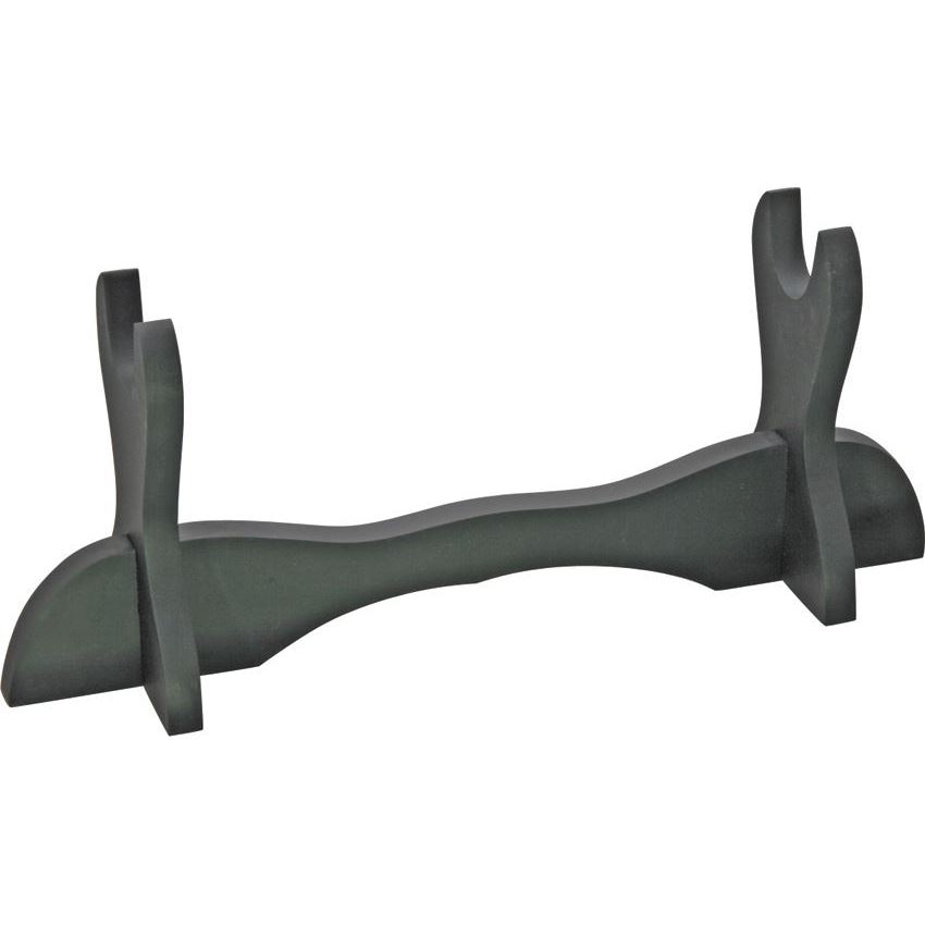 China Made 926675 Single Sword Stand with Black Finish Wood Construction