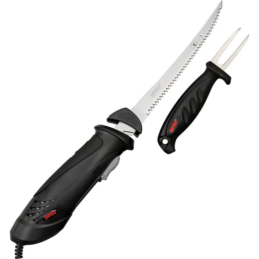 Rapala 14509 Electric Fillet Knife Kit with Black Relaxed Grip Body