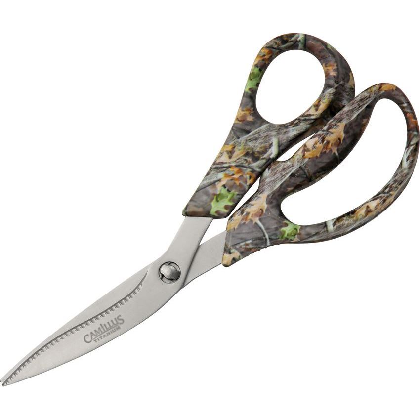 Camillus 19055 Game Shears with Camouflage Nylon Handle