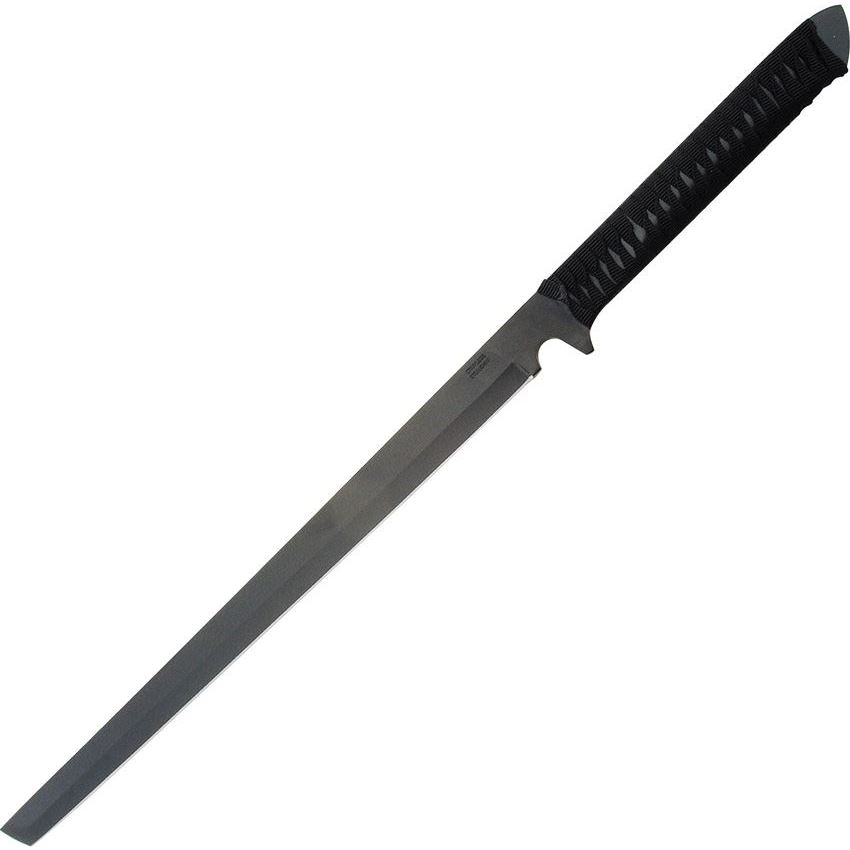 China Made M2205 Ninja Sword with Black Cord Wrapped Handle