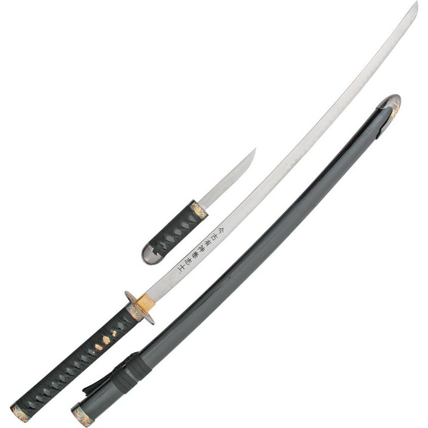 China Made M3040 Long Katana Sword with Black Composition Handle