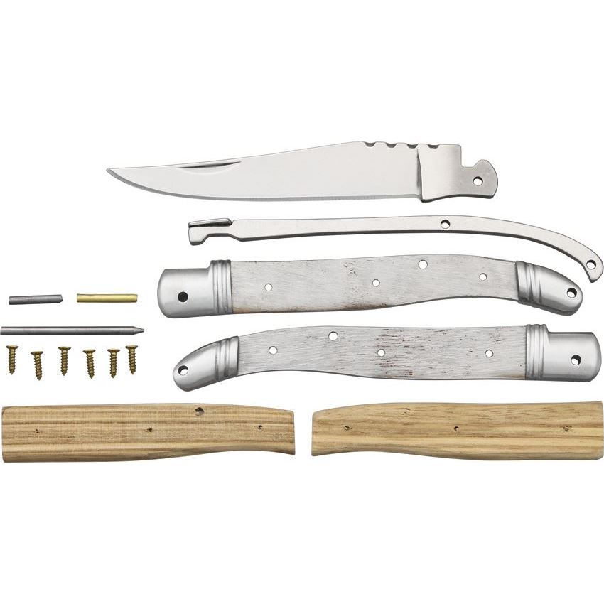 China Made 159 Knifemaking Kit with Wood Handle - Knife Country, USA