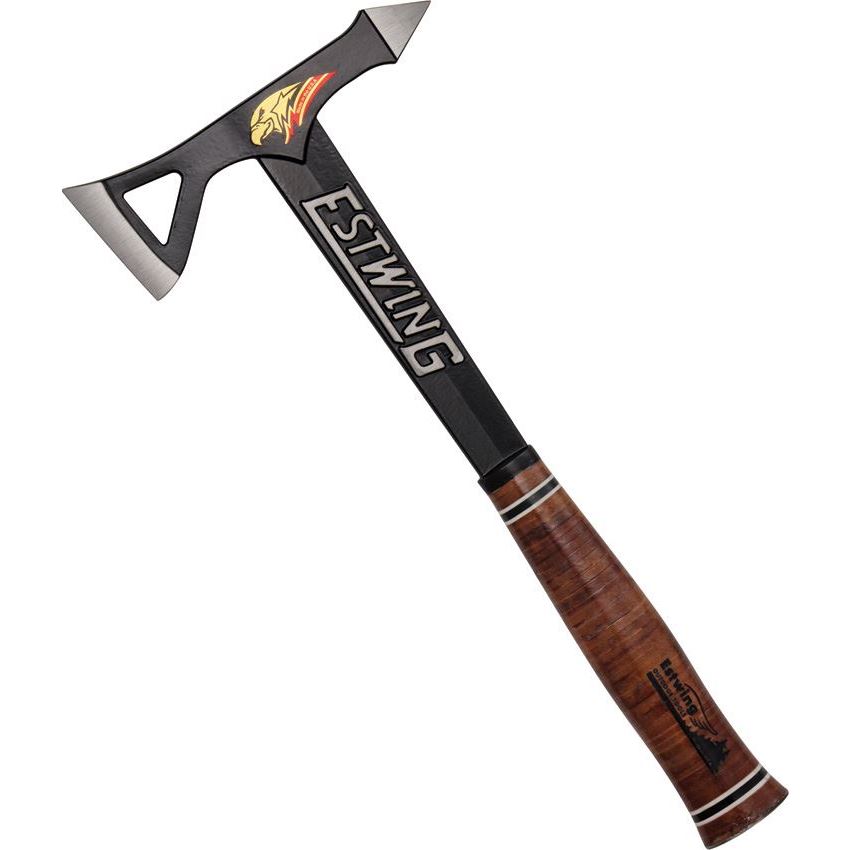Estwing 15.5" Black Eagle Tomahawk Axe w/ BLK Grip Handle Belt Sheath BTA 