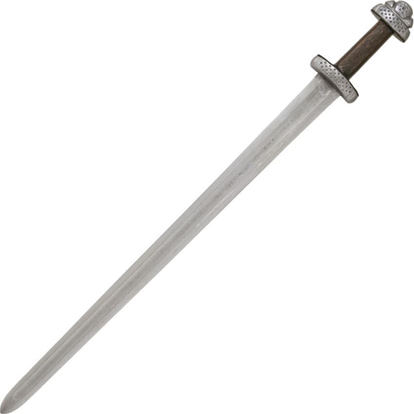 Paul Chen 2296 Trondhiem Viking Sword with Leather Handle