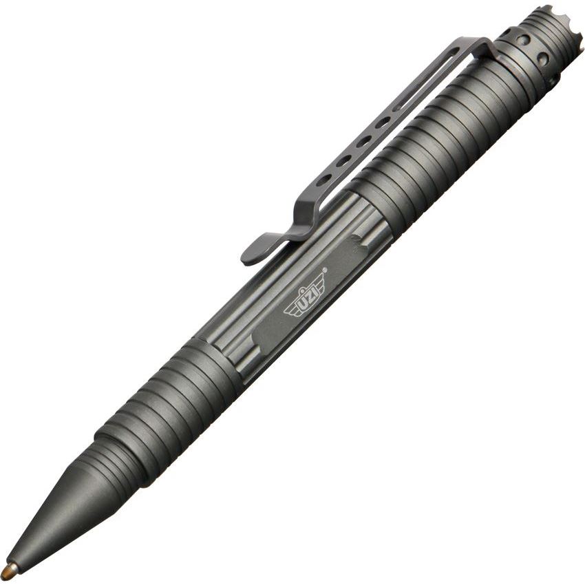 Uzi TP3GM Tactical Pen Guy Metal Gray with Aluminum Construction