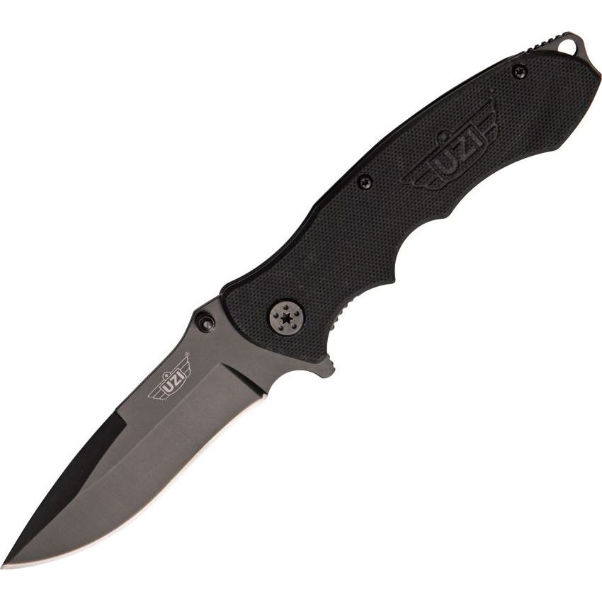 Uzi FDR006 Responder VI Folding Pocket Knife with Black G-10 Handle