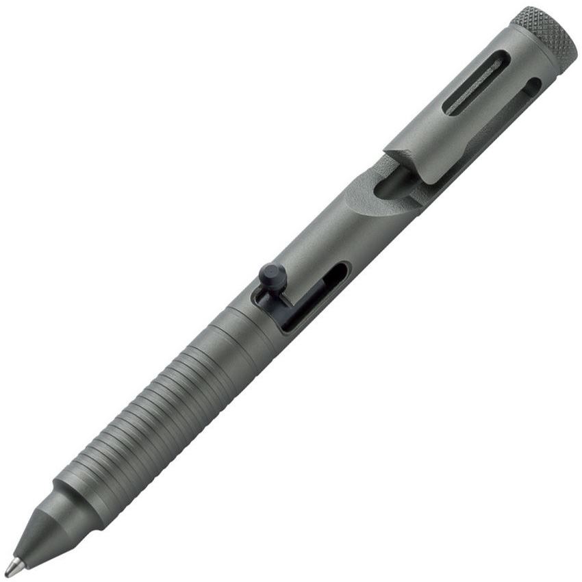 Boker Plus 09BO086 Tactical Pen CID CAL .45 Gen 2 with Gray Aluminum Construction