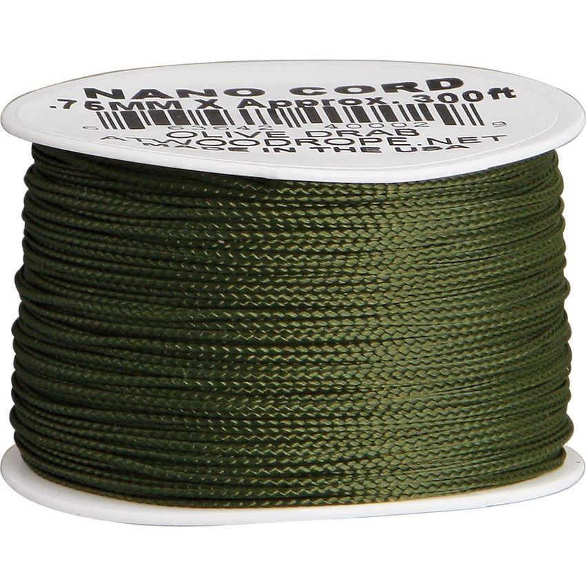 Elite Parachute Cords 1038 Premium Nylon Nano Cord Olive - Knife Country,  USA