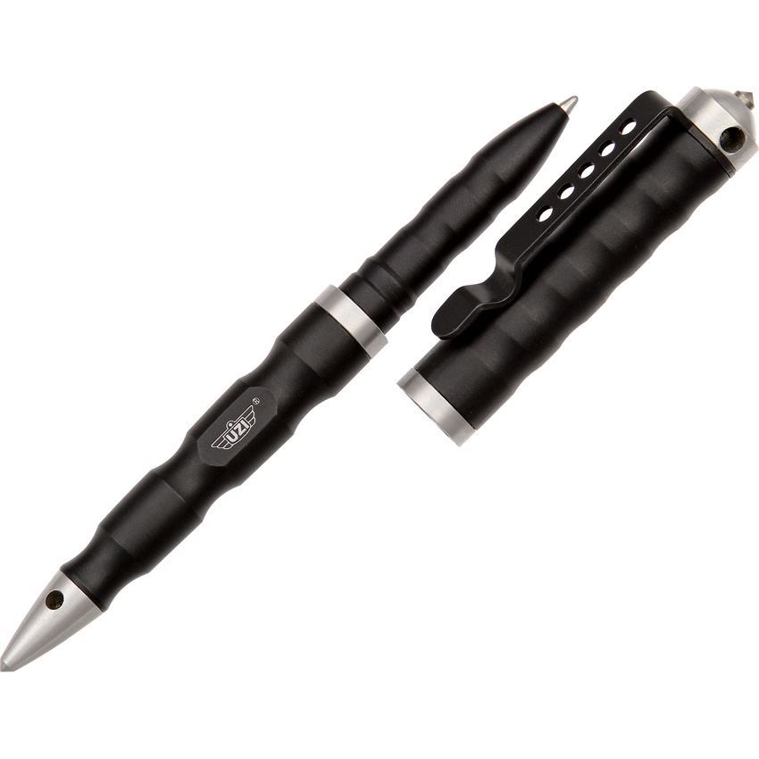 UZI CC-UZI-TACPEN7-BK Tactical Pen W/ Glassbreaker