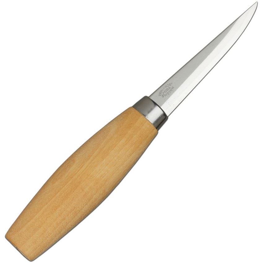 Mora 16305 7 1/2 Inch Wood Carving 106 with Oiled Birchwood Handle