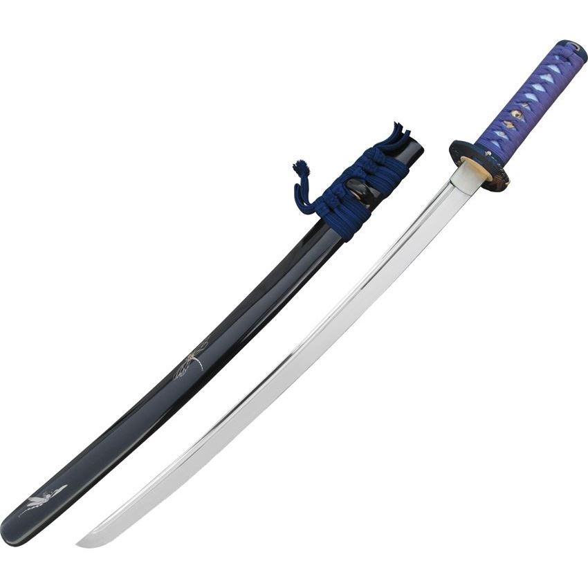 Paul Chen 2470 Tonbo Wakizashi Sword with Brass Construction