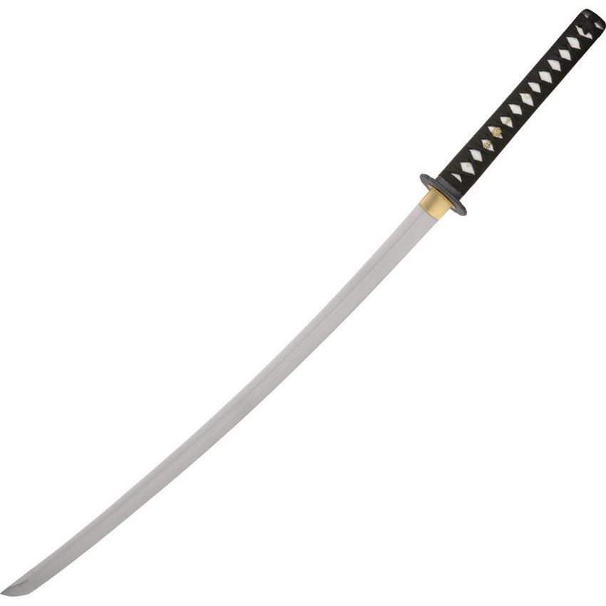 CAS Iberia Swords 2486 41 1/2 Inch Renshu Katana Mokko Sword with White Rayskin Handle