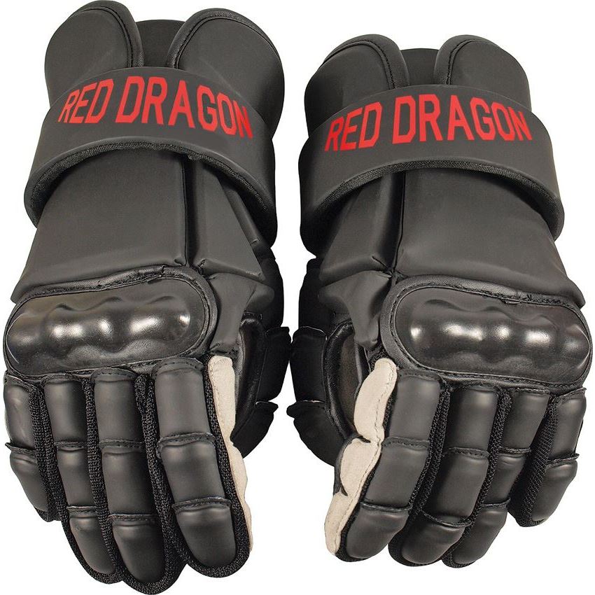 Rawlings 7004 RD Gloves Large Safety Padded Gloves with Synthetic Weapons
