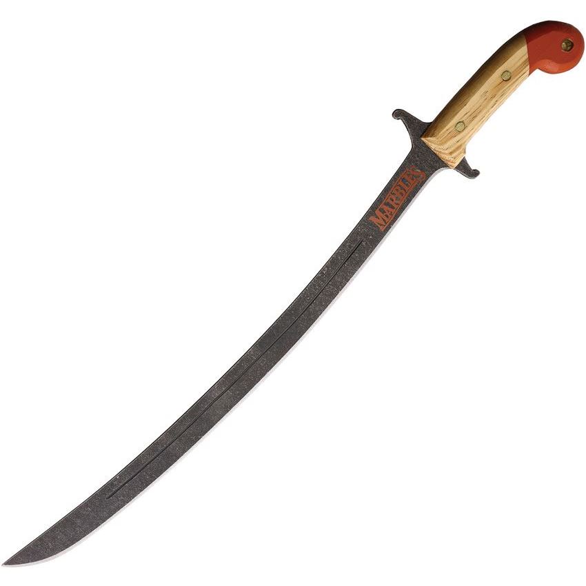 Marbles 374 Sword Wood Handle with Stainless Constrution Blade