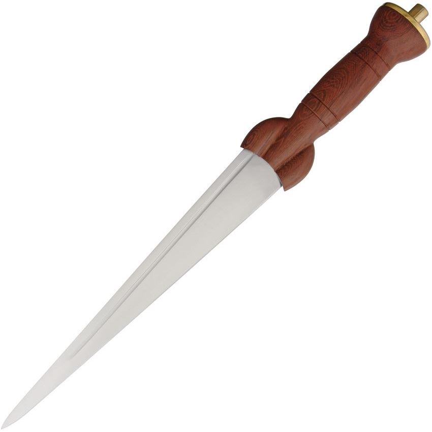 CAS Iberia Swords 2363 Early Dirk Replica Knife with Brown Wood Handle