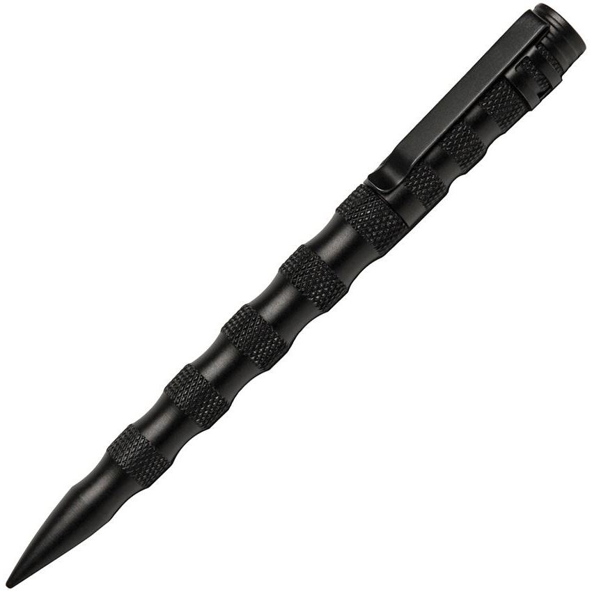 Uzi Tp11bk Tactical Defender Pen with Black finish and Aluminum Construction