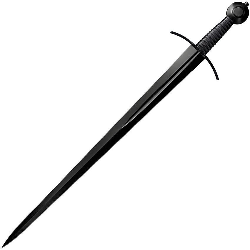 Cold Steel 88ARM MAA Arming Sword with Black Leather Handle