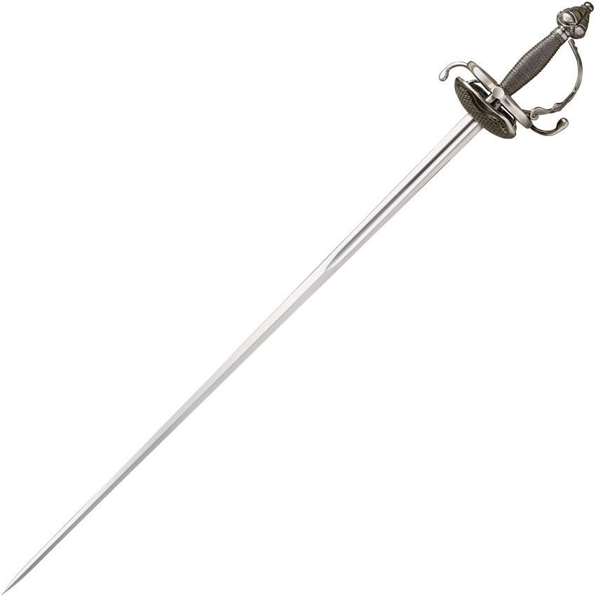 Cold Steel 88FCR Cavalier Rapier Sword with Carbon Steel Construction Blade