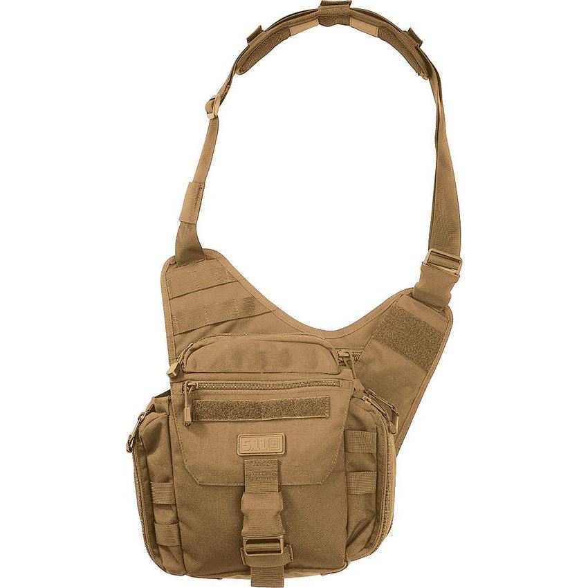 5.11 Tactical 56037131 PUSH Pack Flat Dark Earth Tan with Nylon ...